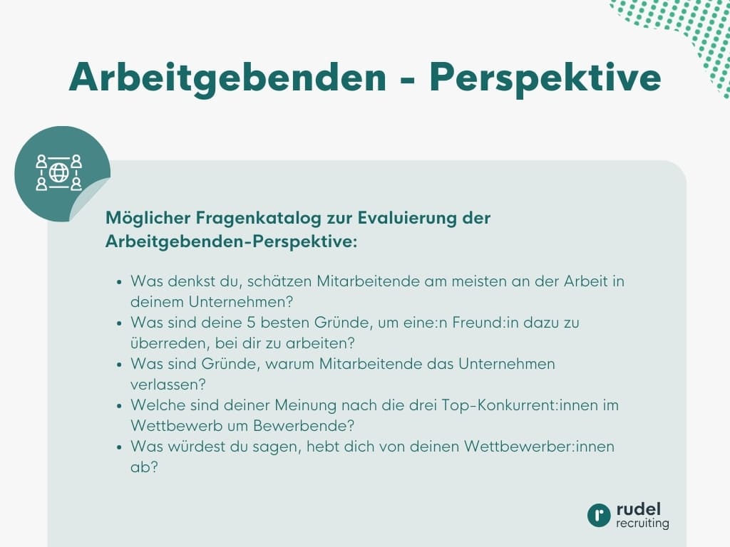 Die Arbeitgebenden-Perspektive auf die Arbeitgebermarke
